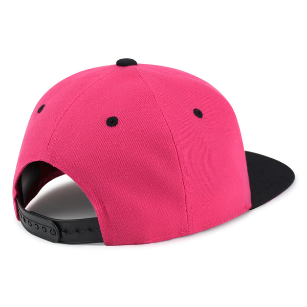 Skull Snapback Hat Embroidered Hip-Hop Baseball Cap Ribbon Girly