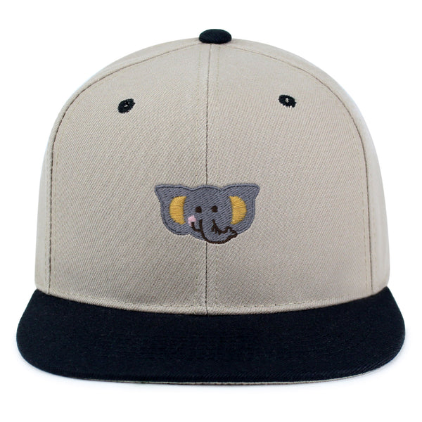 Elephant Snapback Hat Embroidered Hip-Hop Baseball Cap Zoo