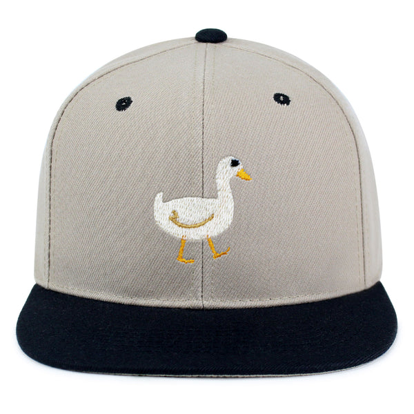 Duck Snapback Hat Embroidered Hip-Hop Baseball Cap Bird Lake