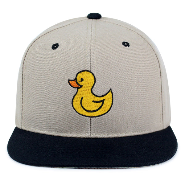 Duck Snapback Hat Embroidered Hip-Hop Baseball Cap Rubberduck Toy