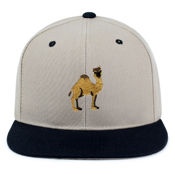 Camel Snapback Hat Embroidered Hip-Hop Baseball Cap Desert Middle East