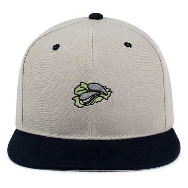 Oyster  Snapback Hat Embroidered Hip-Hop Baseball Cap Seafood