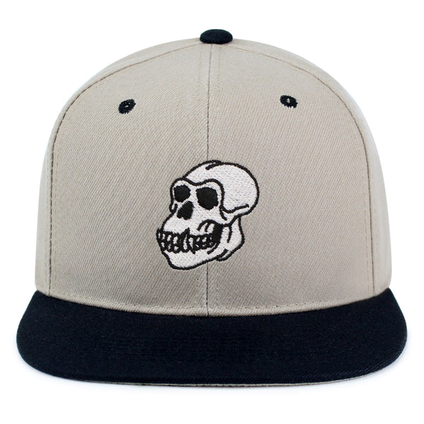 Gorilla Skull Snapback Hat Embroidered Hip-Hop Baseball Cap Skelton