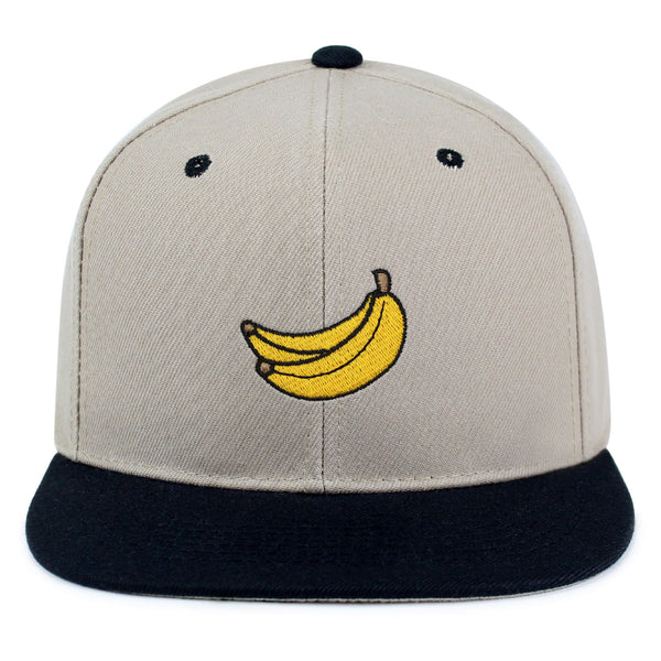 Banana Fruit Snapback Hat Embroidered Hip-Hop Baseball Cap Monkey