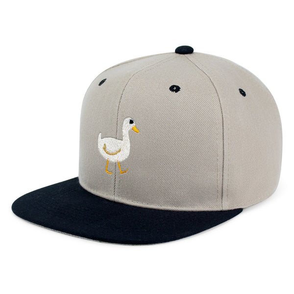 Duck Snapback Hat Embroidered Hip-Hop Baseball Cap Bird Lake