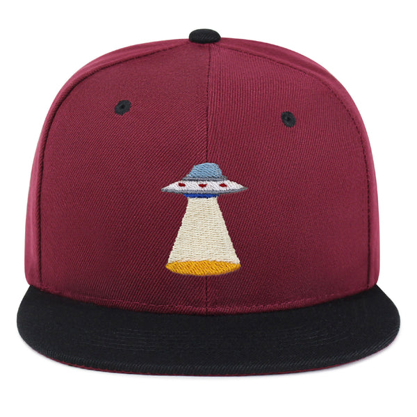 UFO Snapback Hat Embroidered Hip-Hop Baseball Cap Area 51