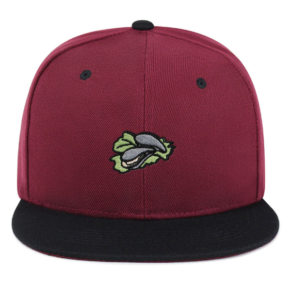 Oyster  Snapback Hat Embroidered Hip-Hop Baseball Cap Seafood