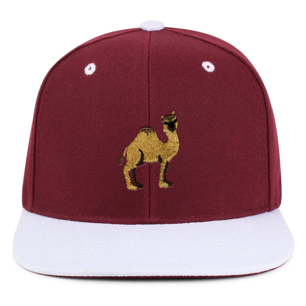 Camel Snapback Hat Embroidered Hip-Hop Baseball Cap Desert Middle East