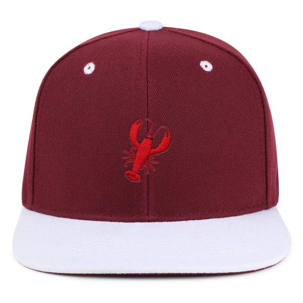 Lobster Snapback Hat Embroidered Hip-Hop Baseball Cap Seafood