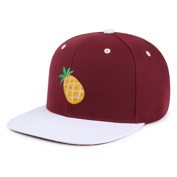 Papaya Fruit Snapback Hat Embroidered Hip-Hop Baseball Cap Pineapple