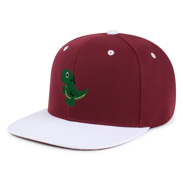 Tyrannosaurus Rex Dinosaur Snapback Hat Embroidered Hip-Hop Baseball Cap  Kid Dino