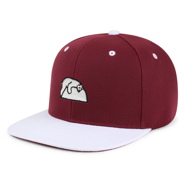 Polar Bear Snapback Hat Embroidered Hip-Hop Baseball Cap Southpole