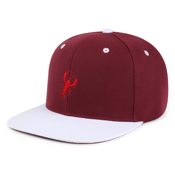 Lobster Snapback Hat Embroidered Hip-Hop Baseball Cap Seafood