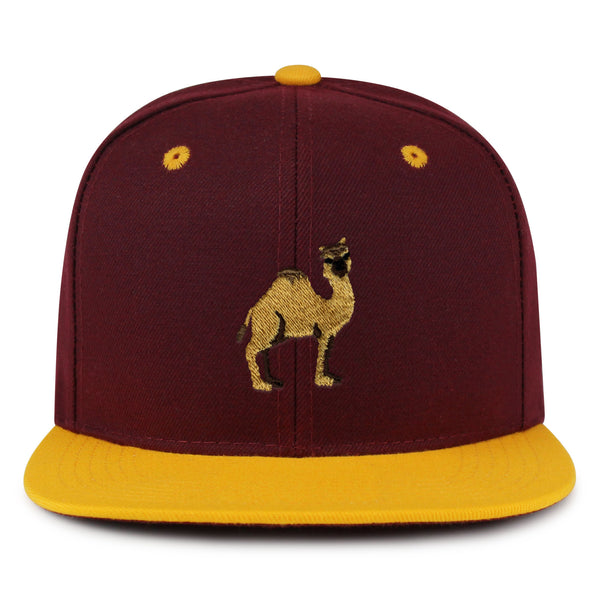 Camel Snapback Hat Embroidered Hip-Hop Baseball Cap Desert Middle East