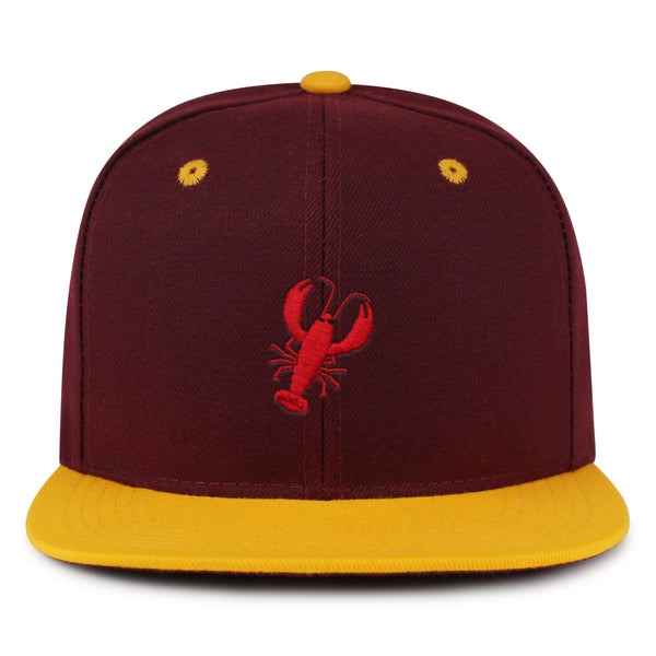 Lobster Snapback Hat Embroidered Hip-Hop Baseball Cap Seafood