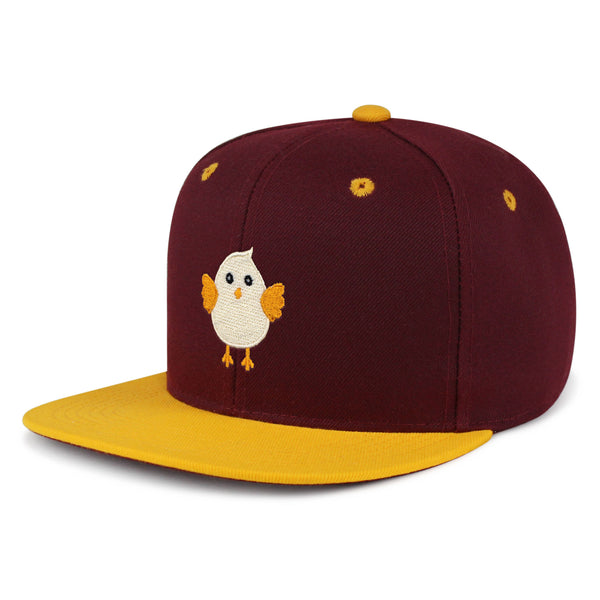 Cute Chick Snapback Hat Embroidered Hip-Hop Baseball Cap Chicken