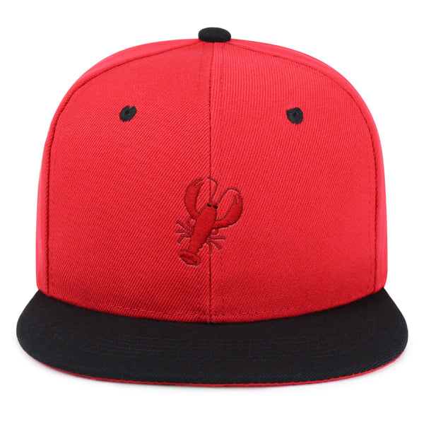 Lobster Snapback Hat Embroidered Hip-Hop Baseball Cap Seafood