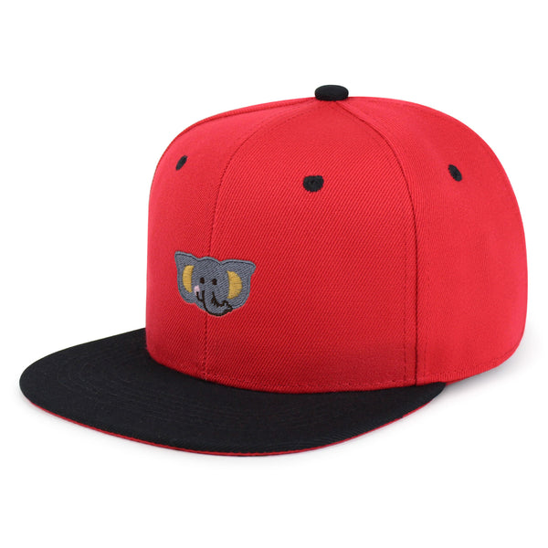 Elephant Snapback Hat Embroidered Hip-Hop Baseball Cap Zoo