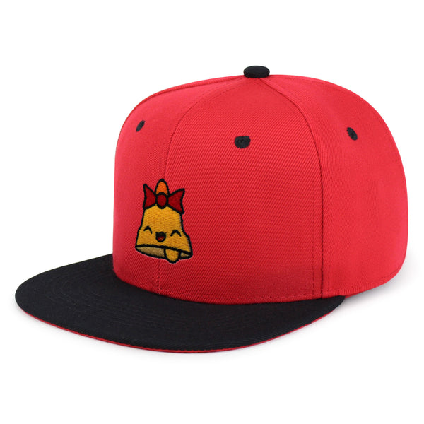 Bell Snapback Hat Embroidered Hip-Hop Baseball Cap Church Yellow