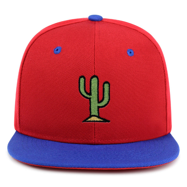 Cactus Snapback Hat Embroidered Hip-Hop Baseball Cap Desert Hot