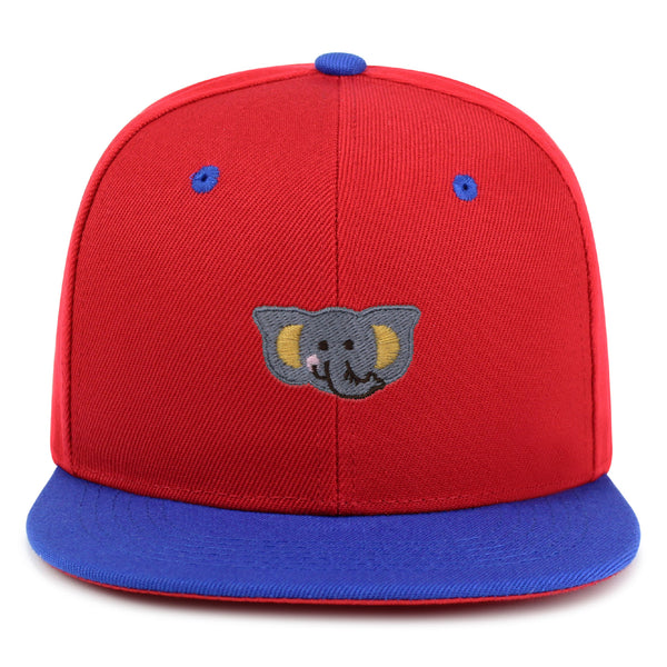 Elephant Snapback Hat Embroidered Hip-Hop Baseball Cap Zoo