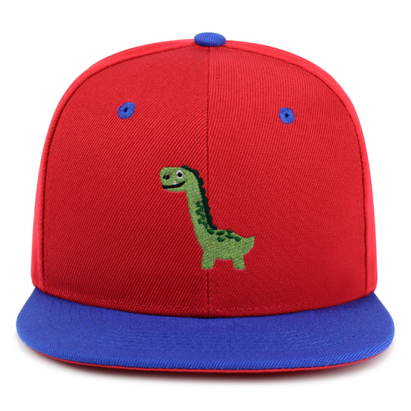 Apatosaurus Dinosaur Snapback Hat Embroidered Hip-Hop Baseball Cap  Kid Dino