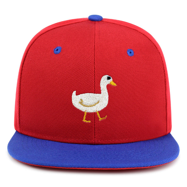 Duck Snapback Hat Embroidered Hip-Hop Baseball Cap Bird Lake