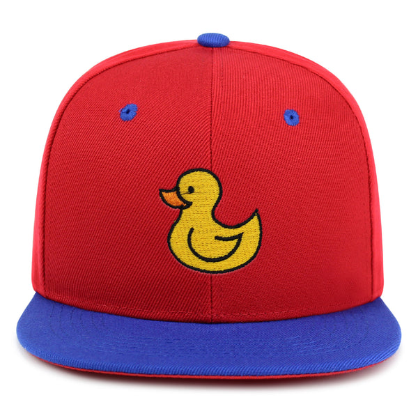 Duck Snapback Hat Embroidered Hip-Hop Baseball Cap Rubberduck Toy