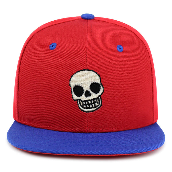 Skull Snapback Hat Embroidered Hip-Hop Baseball Cap Girly Halloween