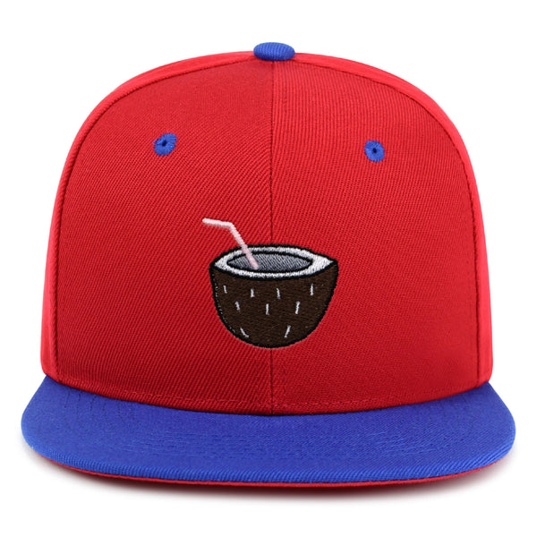 Coconut Snapback Hat Embroidered Hip-Hop Baseball Cap Juice Tree