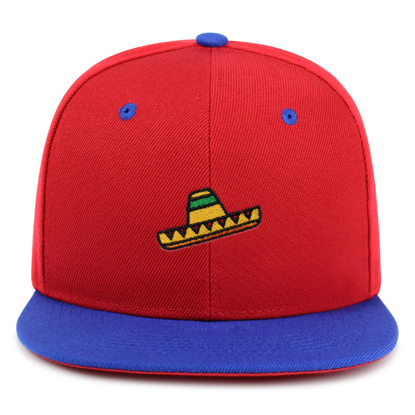 Mexican Hat Snapback Hat Embroidered Hip-Hop Baseball Cap Mexico Cowboy