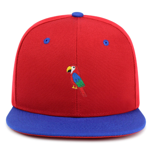 Parrot Snapback Hat Embroidered Hip-Hop Baseball Cap Bird Animal