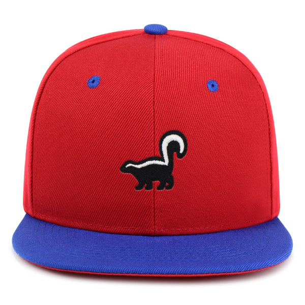 Skunk Snapback Hat Embroidered Hip-Hop Baseball Cap Works Animal