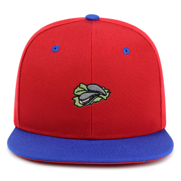 Oyster  Snapback Hat Embroidered Hip-Hop Baseball Cap Seafood