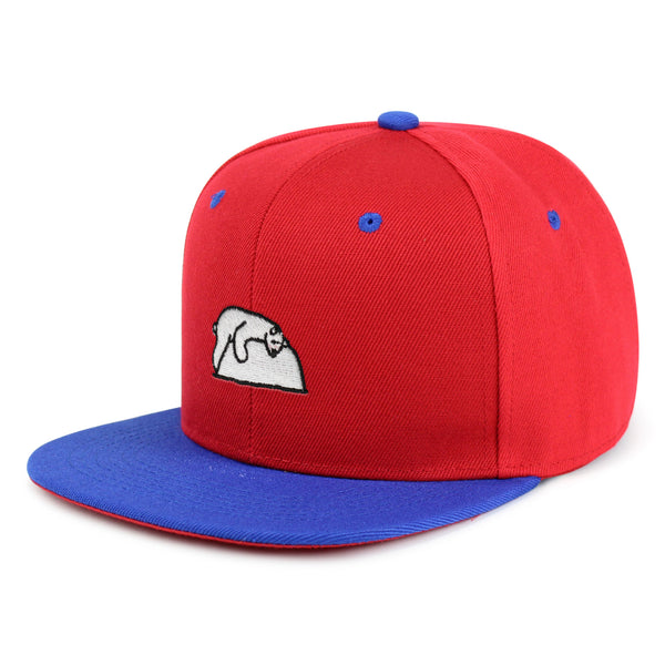 Polar Bear Snapback Hat Embroidered Hip-Hop Baseball Cap So