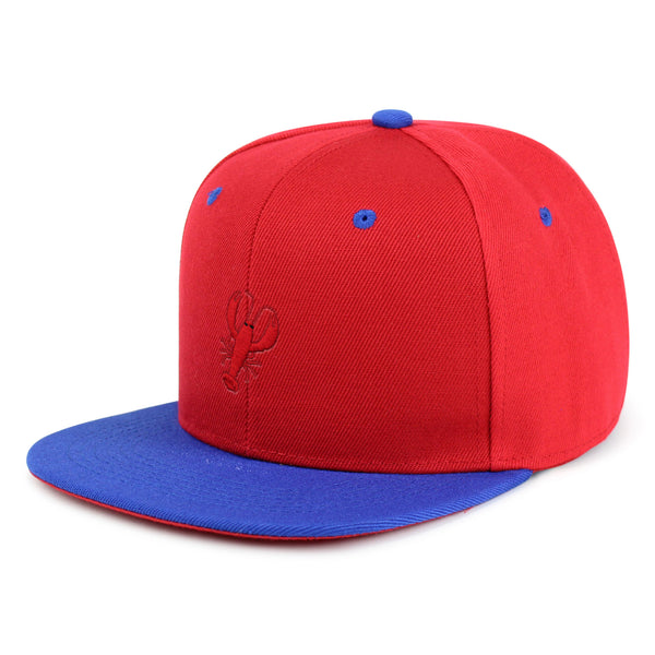 Lobster Snapback Hat Embroidered Hip-Hop Baseball Cap Seafood