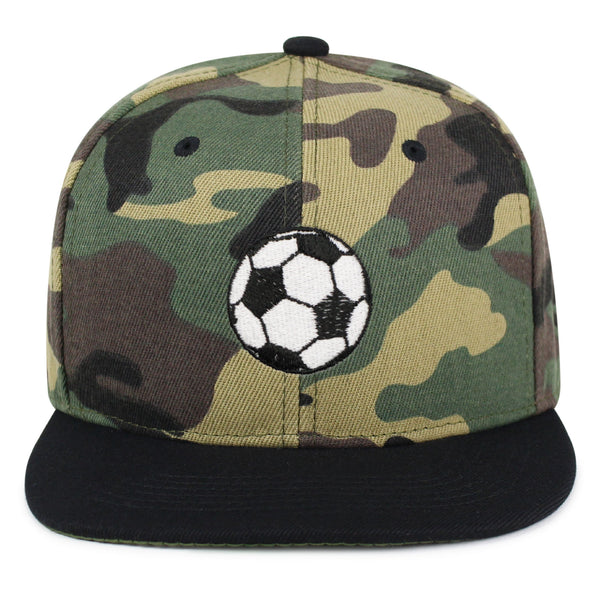 Soccer Ball Snapback Hat Embroidered Hip-Hop Baseball Cap World Cup Football