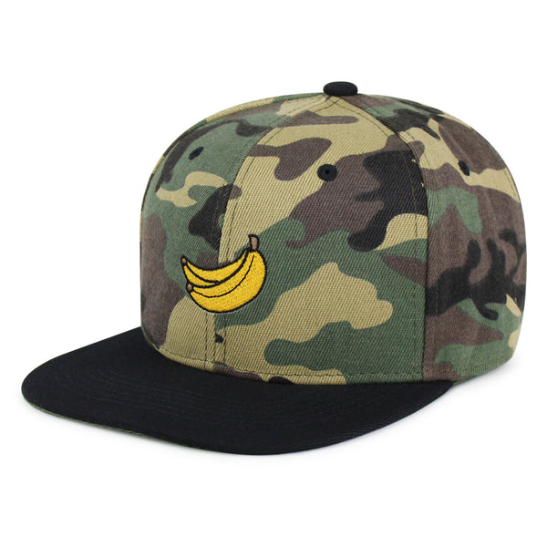 Banana Fruit Snapback Hat Embroid