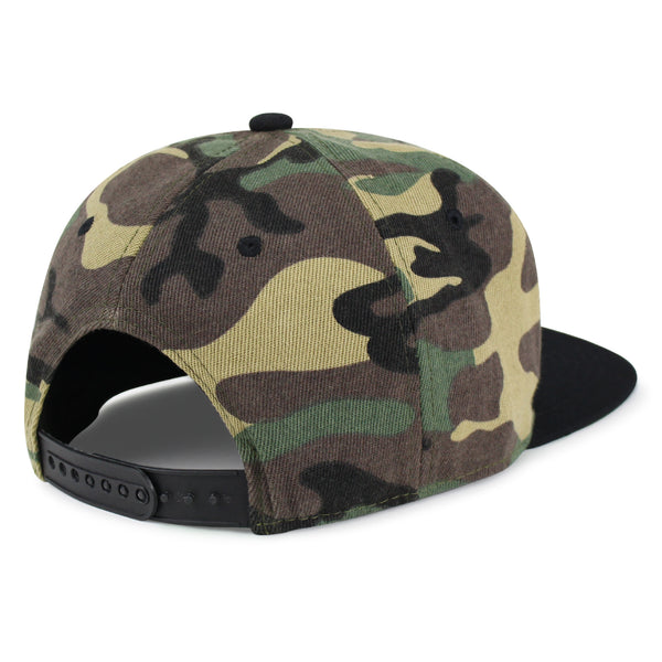 Bomb Snapback Hat Embroidered Hip-Hop Baseball Cap War Combat