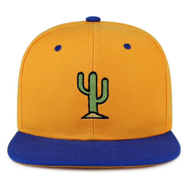 Cactus Snapback Hat Embroidered Hip-Hop Baseball Cap Desert Hot