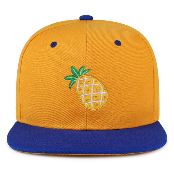 Papaya Fruit Snapback Hat Embroidered Hip-Hop Baseball Cap Pineapple