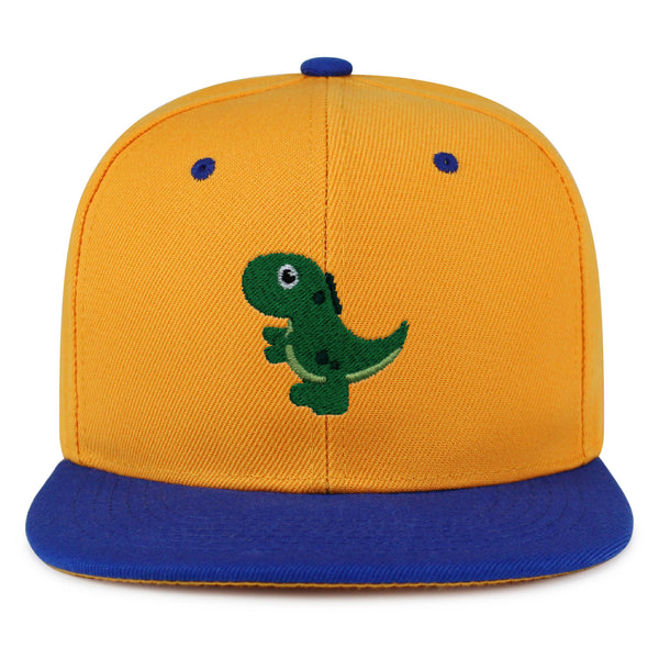 Tyrannosaurus Rex Dinosaur Snapback Hat Embroidered Hip-Hop Baseball Cap  Kid Dino