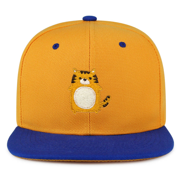 Tiger Snapback Hat Embroidered Hip-Hop Baseball Cap Wild Animal Scary