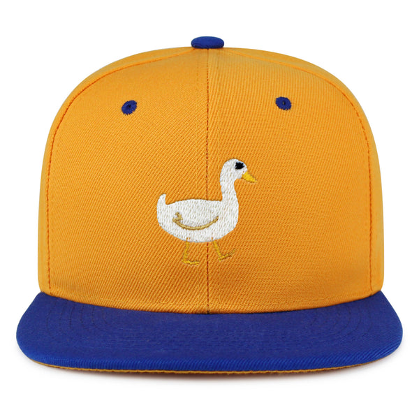 Duck Snapback Hat Embroidered Hip-Hop Baseball Cap Bird Lake