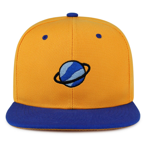 Planet Snapback Hat Embroidered Hip-Hop Baseball Cap Space