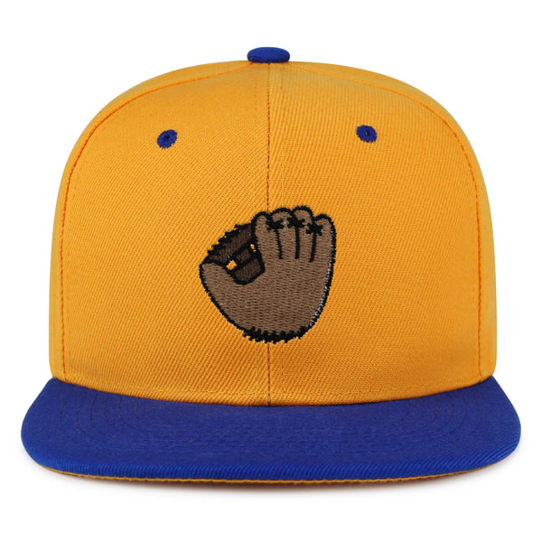 Baseball Glove Snapback Hat Embroidered Hip-Hop Baseball Cap Baseball Game Sports Fan