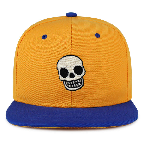 Skull Snapback Hat Embroidered Hip-Hop Baseball Cap Girly Halloween