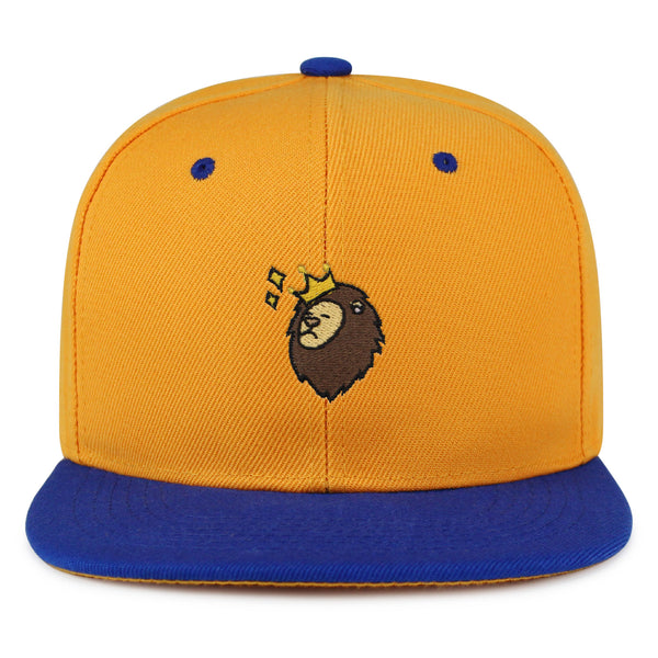 Lion Snapback Hat Embroidered Hip-Hop Baseball Cap Zoo King