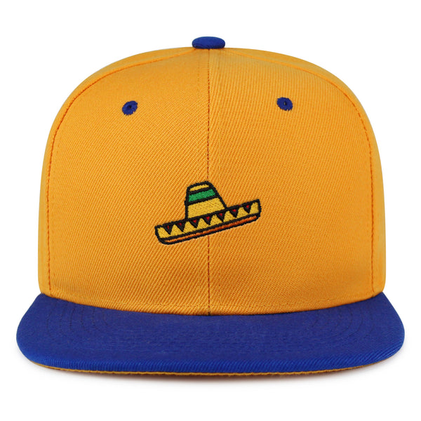 Mexican Hat Snapback Hat Embroidered Hip-Hop Baseball Cap Mexico Cowboy