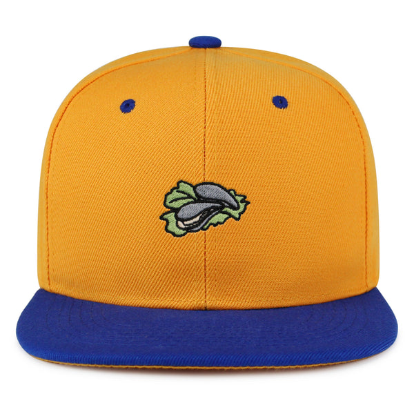 Oyster  Snapback Hat Embroidered Hip-Hop Baseball Cap Seafood